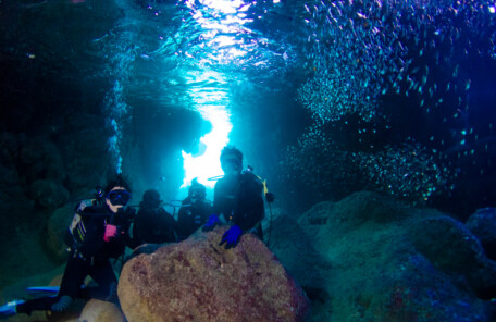 家族で体験ダイビング